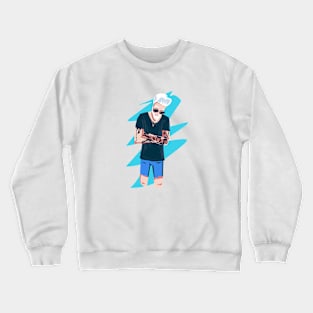 hipster Crewneck Sweatshirt